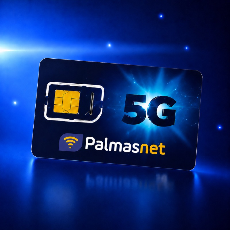 Chip 5G da Palmasnet